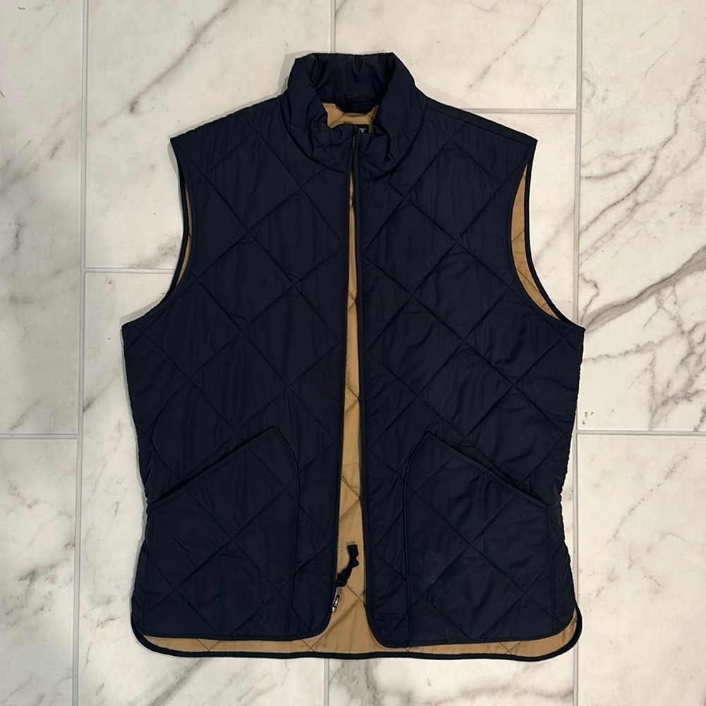J Crew Navy vest